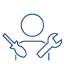 Iris_PICTOservices_bleu_maintenance